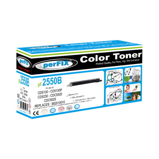 perFIX PF UT 2550ci– SİYAH TONER 12K