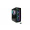Performax Inferno Bey. 650W 80 Plus Bronze . Siyah Temp. Cam Rainb. Atx Kasa