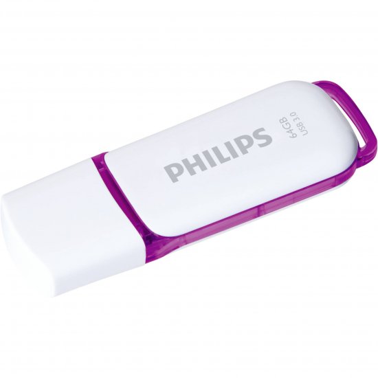 PHILIPS 64GB SNOW EDITION USB 3.0 FLASH BELLEK (MAGIC PURPLE) FM64FD75B/00