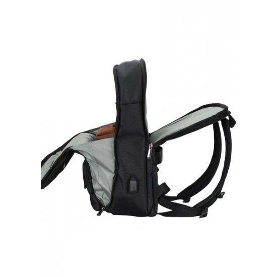 Plm TORINO-USB 17 SIYAH NOTEBOOK SIRT ÇANTASI 17 - 15.6