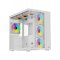 POWERBOOST PB-SS02W SEA VIEW JBST-PBSS02W USB 3.0 Mesh Beyaz 7X12CM RGB FAN GAMING ATX KASA