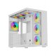 POWERBOOST PB-SS02W SEA VIEW JBST-PBSS02W USB 3.0 Mesh Beyaz 7X12CM RGB FAN GAMING ATX KASA