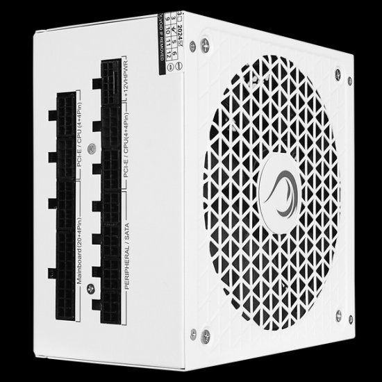 RAMPAGE RAGE P15 1000W 80+ GOLD APFC HDB 14CM FAN FULL MODULER PSU (BEYAZ)
