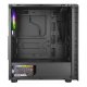 RAMPAGE REDSKY 700W 80Plus Bronze Tempered Glass pencereli Siyah 4x120mm RGB FANLI Gaming Kasa