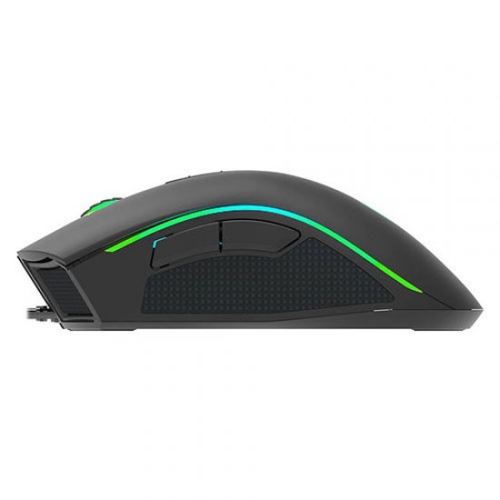 Rampage Shine SMX-R15 Usb 1.000 Dpi Siyah/Gri RGB 10 Tuş Gaming Mouse