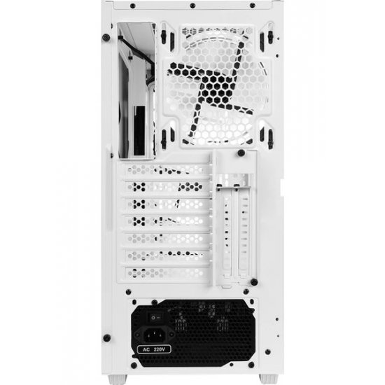 RAMPAGE ZUKO 600W 80+ Mesh Panel 4x RAINBOW 14CM FANLI GAMING ATX KASA BEYAZ