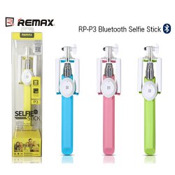 REMAX Özçekim Aparatı Kablolu (selfie) Tüm Modellerle Uyunmlu Uzaktan kumanda aparatlı P3