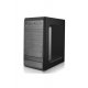 REVENGE BOSS 600W 2 x USB 2.0 / 1 x Audio Set MATX KASA SIYAH