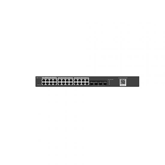 RUIJIE Reyee 24 Port RG-NBS3100-24GT4SFP 10/100/1000 Yönetilebilir 4x SFP Layer 2 Switch