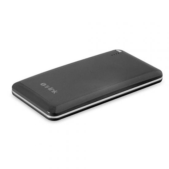 S-LINK Ip-G100 10000mAh Powerbank Siyah Taşınabilir Pil Şarj Cihazı