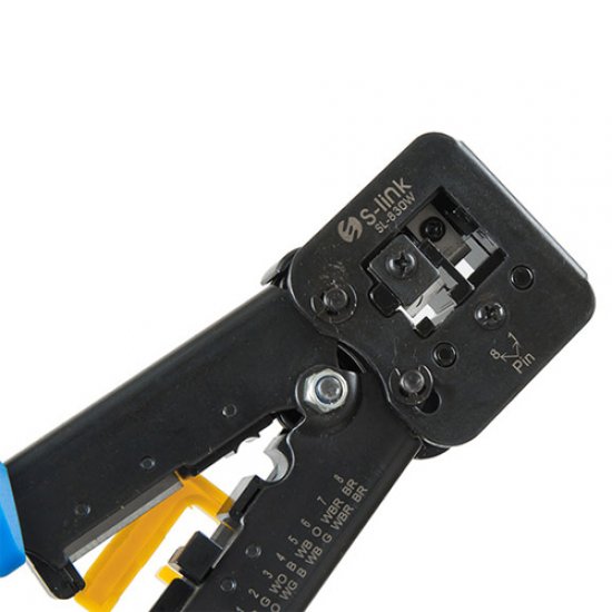 S-LINK SL-830W RJ-45-RJ-11 Yeni Nesil İkili Pense S-LINK SL-830W RJ-45-RJ-11 Yeni Nesil İkili Pense