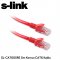 S-LINK SL-CAT605RE Cat6 Utp ( 5 Metre ) Kırmızı Patch Kablo