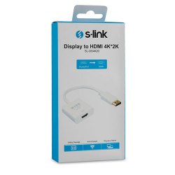 S-LINK SL-DS4K20 Çevirici Adaptör 4K*2K HDMI Splitter