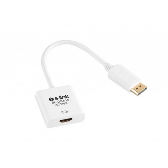S-LINK SL-DSA15 Display TO HDMI Aktif Dönüştürücü
