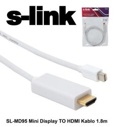 S-LINK SL-MD95 Mini Dısplay TO HDMI 1.8MT