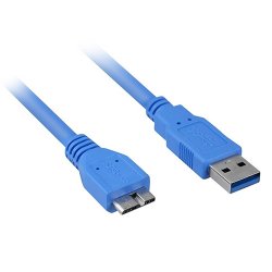 S-LINK SLX-345 Mavi Usb3.0 Am To Mikro Bm Data Kablosu ( 1.5 Metre )