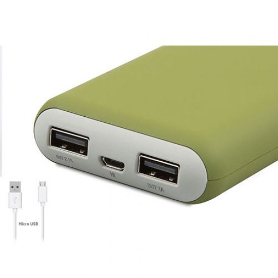 S-LINK Swapp IP-S100 10000mAh Powerbank Haki/Gri Taşınabilir Pil Şarj Cihazı