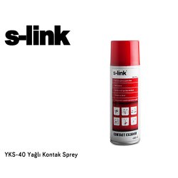 S-LINK YKS-40 Az Yağlı 400ML Kırmızı Kapak Kontak Sprey