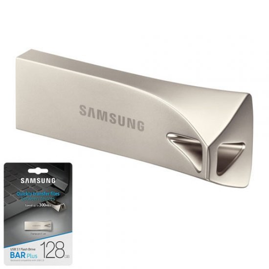 SAMSUNG 128GB BAR PLUS USB 3.1 Flash Disk MUF-128BE3/APC