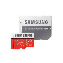 Samsung 128GB Evo Plus Class10 U3 Micro sd Hafıza kartı MB-MC128GA/TR