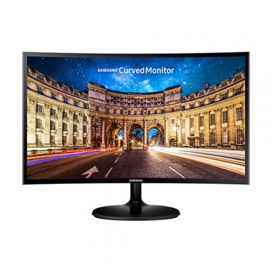 SAMSUNG 23,5 LC24F390FHMXUF 4Ms D-SUB,HDMI Curved Led Monitör Parlak Siyah