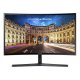 SAMSUNG 23,5 LC24F396FHMXUF 4Ms VGA HDMI Curved Led Monitör Parlak Siyah