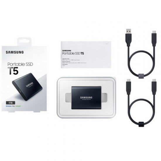 SAMSUNG 2.5 T5 1TB USB 3.1 EXTERNAL SSD MU-PA1T0B/WW SAMSUNG 2.5 T5 1TB USB 3.1 EXTERNAL SSD MU-PA1T0B/WW