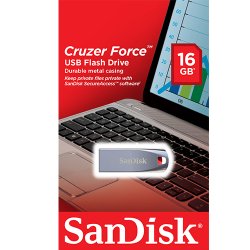 SANDISK 16GB Cruzer Force Metal Usb 2.0 Flash Disk SDCZ71-016G-B35