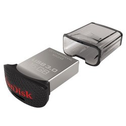 SANDISK 16GB ULTRA FIT Siyah Usb 3.0 Flash Disk SDCZ43-016G-G46