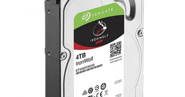 SEAGATE 3.5 IRONWOLF 4TB 5900RPM 64MB SATA3 NAS HDD ST4000VN008 (7/24)