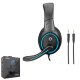 SNOPY SN-GX1 ERGO Gaming Mikrofonlu Kulaklık siyah / mavi SNOPY SN-GX1 ERGO Gaming Mikrofonlu Kulaklık siyah / mavi
