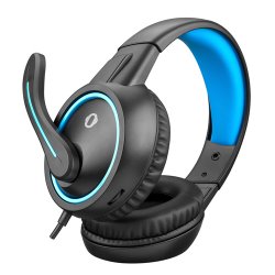 SNOPY SN-GX1 ERGO Gaming Mikrofonlu Kulaklık siyah / mavi