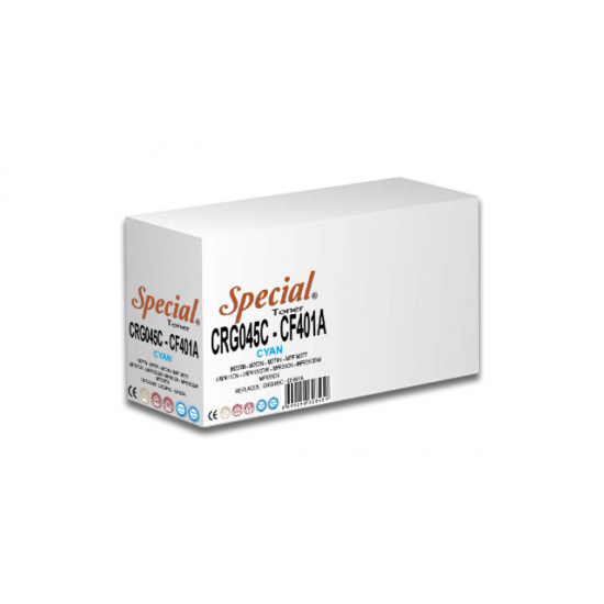 SPECIAL CRG045 MAVİ CF401A-201A-UNIVERSAL TONER 1,4K