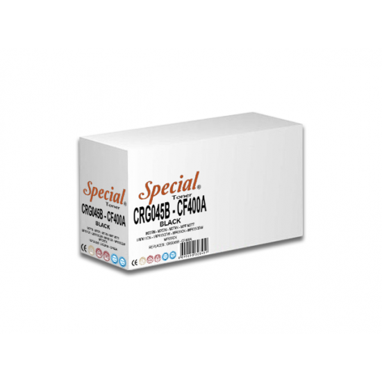 SPECIAL CRG045 SİYAH CF400A-201A-UNIVERSAL TONER 1,5K