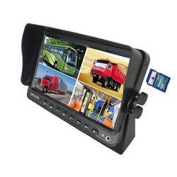 TECHSMART DVR-7006-LCD 7 Araç Monitörü  4 Kanal Mobil DVR