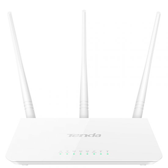 TENDA F3 300Mbps 4 Port Kablosuz-Ethernet Router 3 Antenli TENDA F3 300Mbps 4 Port Kablosuz-Ethernet Router 3 Antenli