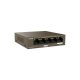 TENDA TEG1105PD 5 Port 4 PORT POE+ 1 PORT POE+ IN 10-100-1000 ÇELIK KASA RACK MOUNT Switch (Adaptörsüz)