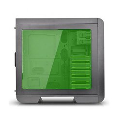 THERMALTAKE Core V51 Riing Edition CA-1C6-00M8WN-00 Mid Tower Gaming Kasa Yeşil Usb 3.0 + Pencereli