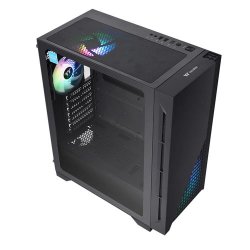 THERMALTAKE H330 CA-3R8-65M1WE-00 650W ARGB 3X120MM FANLI Tempered Glass Pencereli Mid Tower Gaming Kasa