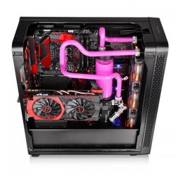 THERMALTAKE VIEW 27 CA-3G7-60M1WE-00 600W 80+ Mid Tower Gaming Kasa 4X120MM Siyah Panoramik Pencereli