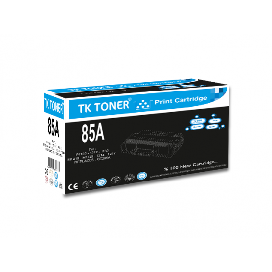 TK TONER TK 85A CE285A - CRG725 TONER 1,6K TK TONER TK 85A CE285A - CRG725 TONER 1,6K