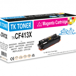 TK TONER TK CF413X KIRMIZI (410X)-YÜKSEK KAPASİTE TONER 5K