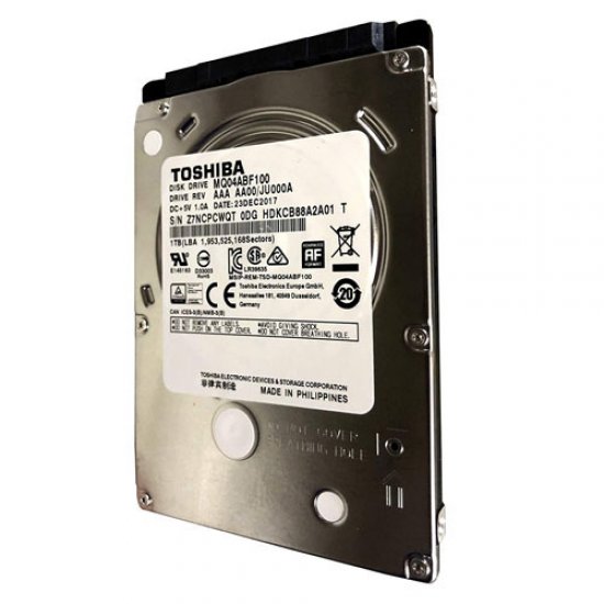 TOSHIBA 2.5 1TB 5400 RPM 8MB SATA NOTEBOOK HDD MQ04ABF100