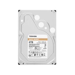 TOSHIBA 3.5 N300 6TB 7200RPM 128MB SATA3 NAS HDD HDWG460UZSVA