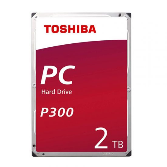 TOSHIBA 3.5 P300 2TB 5400 RPM 128MB SATA3 PC HDD HDWD220UZSVA