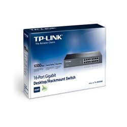 TP-LINK 16 Port TL-SG1016D 10/100/1000 Gigabit Metal Kasa Desktop Switch