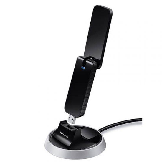 TP-LINK ARCHER-T4UH 1200Mbps 802.11ac USB 3.0 Dual Band Kablosuz Adaptör (5GhZ + 2.4GhZ) TP-LINK ARCHER-T4UH 1200Mbps 802.11ac USB 3.0 Dual Band Kablosuz Adaptör (5GhZ + 2.4GhZ)