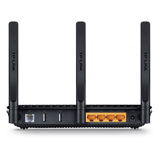 TP-LINK ARCHER-VR600 1300Mbps 4 Port GBit Kablosuz-Ethernet-Usb VDSL2/ADSL2 Dual-Band Modem/Router