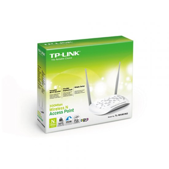 TP-LINK TL-WA801ND 1 Port 300Mbps Kablosuz-Ethernet Access Point 4 dBi Sökülebilir Anten