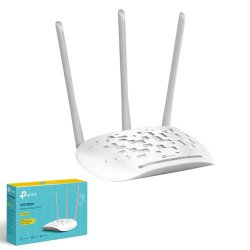 TP-LINK TL-WA901N 1 Port 450Mbps Repeater Access Point 4 dBi + 3 Antenli